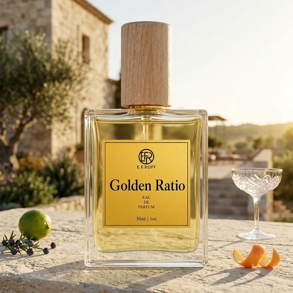 Golden Ratio fragrance banner